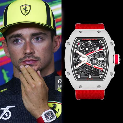 orologio richard mille charles leclerc|charles leclerc wrist watch.